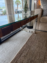 Load image into Gallery viewer, Wood Squares Accent Bench
