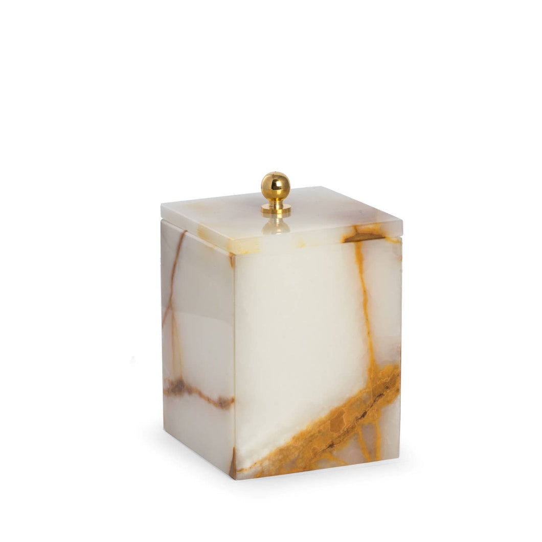 Marble Bath Canister