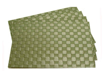 Load image into Gallery viewer, Cross Weave Vinyl Placemat Collection
