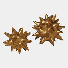 Load image into Gallery viewer, Antique Gold Urchin Ball Collection
