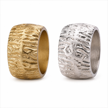 Load image into Gallery viewer, Metal Bark Napkin Ring Collection
