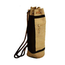 Load image into Gallery viewer, Jute Duffle Wine Tote Collection
