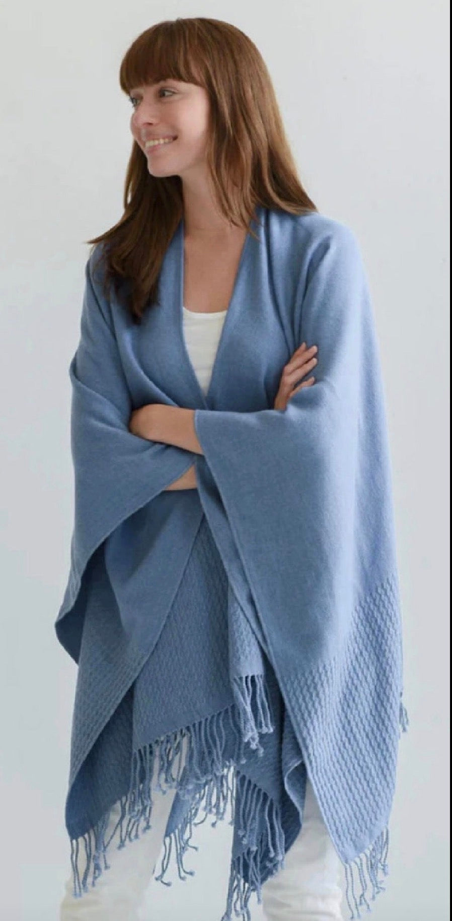 Atlantic Blue Travel Wrap