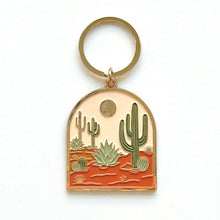 Load image into Gallery viewer, Warm Desert Arch Keychain
