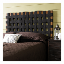 Load image into Gallery viewer, King Sea Grass Weave Headboard
