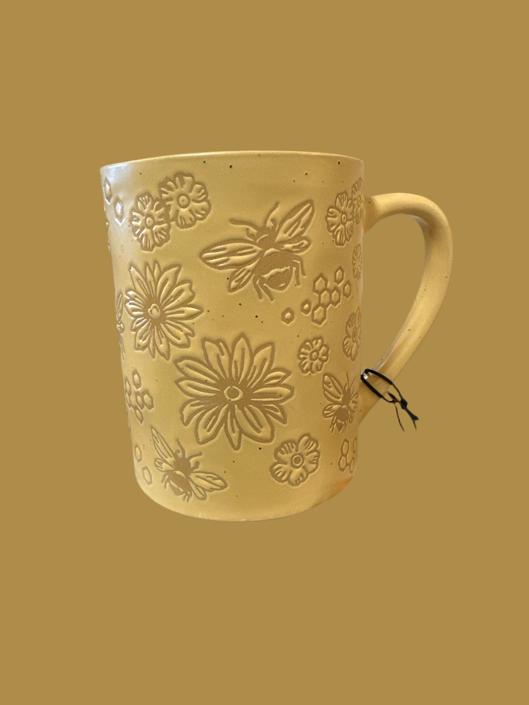 Yellow Beehive Coffee Mug