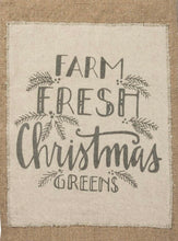 Load image into Gallery viewer, Farm Fresh Christmas Greens Tote Bag
