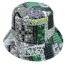 Load image into Gallery viewer, Mix Print Bucket Hat
