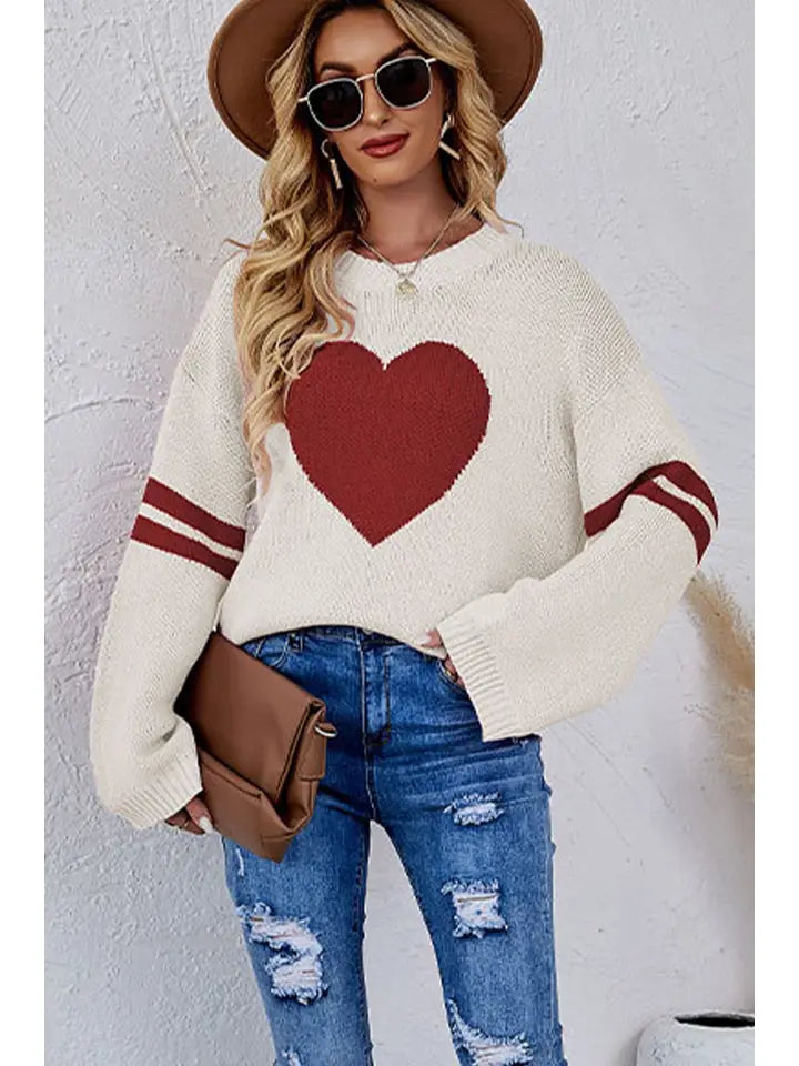 Red Heart Sweater