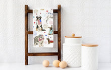 Load image into Gallery viewer, Patriotic Dogs Kitchen Dish/Tea Towel
