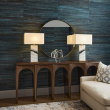 Load image into Gallery viewer, Black &amp; White Panda Marble Lamp
