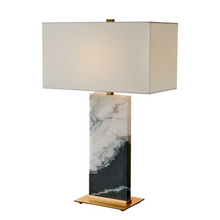 Load image into Gallery viewer, Black &amp; White Panda Marble Lamp
