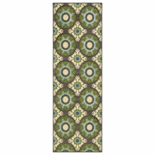 Load image into Gallery viewer, Jamison Green Gray Rug Collection
