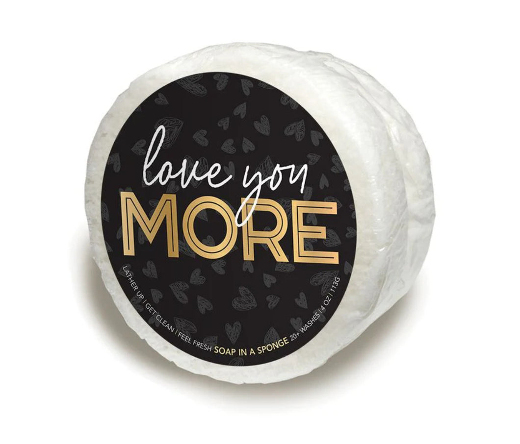 Love You More Shower Sponge