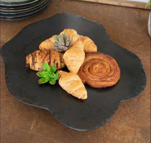 Load image into Gallery viewer, Black Limestone Lazy Susan
