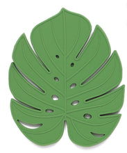 Load image into Gallery viewer, Monstera Leaf Silicone Coaster S/4
