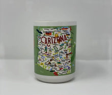 Load image into Gallery viewer, Arizona Map Mug
