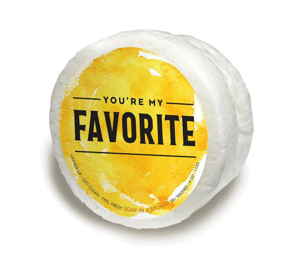 You're My Favorite Soap Sponge