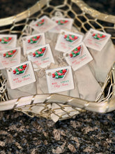 Load image into Gallery viewer, Red &amp; Green Clay Stars - S/6
