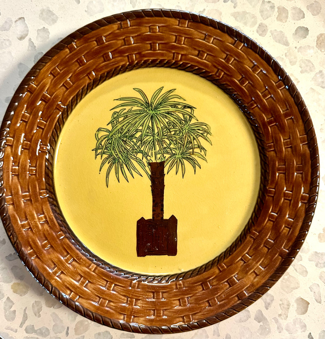 Handpainted Palm Plate