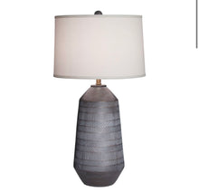 Load image into Gallery viewer, Bronze Carved Table Lamp
