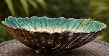 Load image into Gallery viewer, Small Turquoise &amp; Brown Bowl
