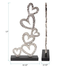 Load image into Gallery viewer, Tower of Hearts Sculpture
