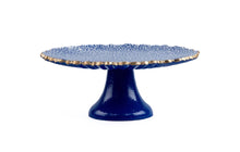 Load image into Gallery viewer, Blue Shagreen Cake Stand
