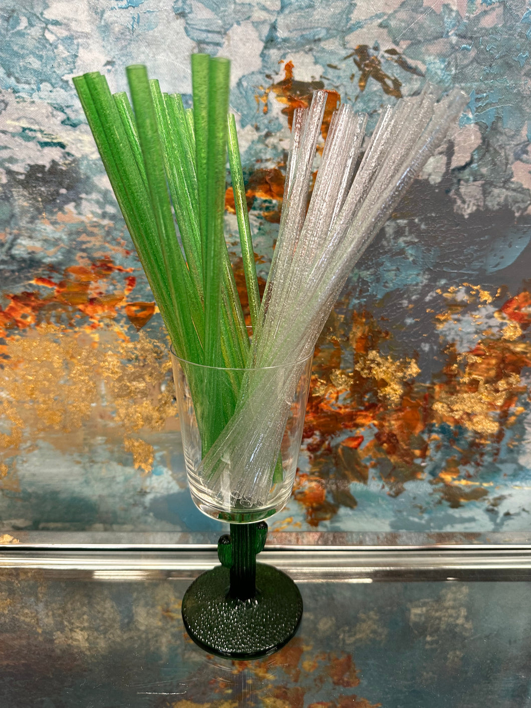 Bubbled Plastic Straw Collection