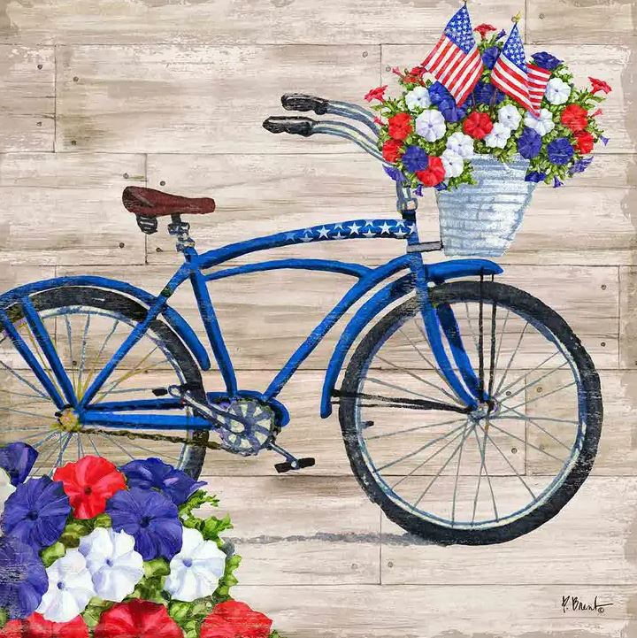 Petal Pusher 4th of July - Paper Guest Towels 32 Count