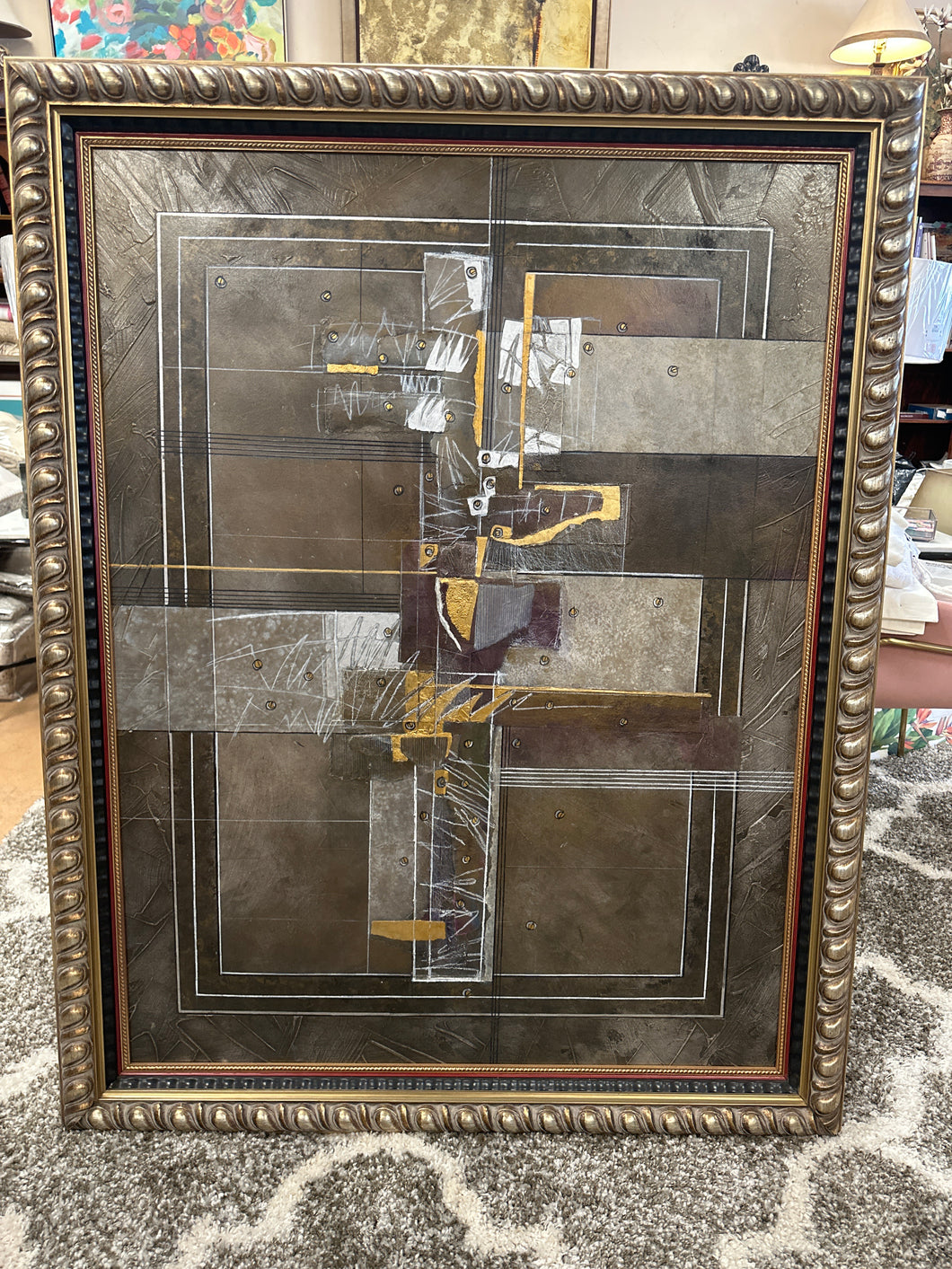 Contemporary Mixed Media Abstract