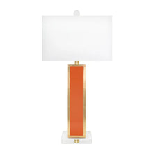 Load image into Gallery viewer, Clair Orange Table Lamp
