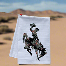 Load image into Gallery viewer, Bucking Horse Kitchen Flour Sack Towel 
