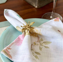 Load image into Gallery viewer, Gold Bee Napkin Ring

