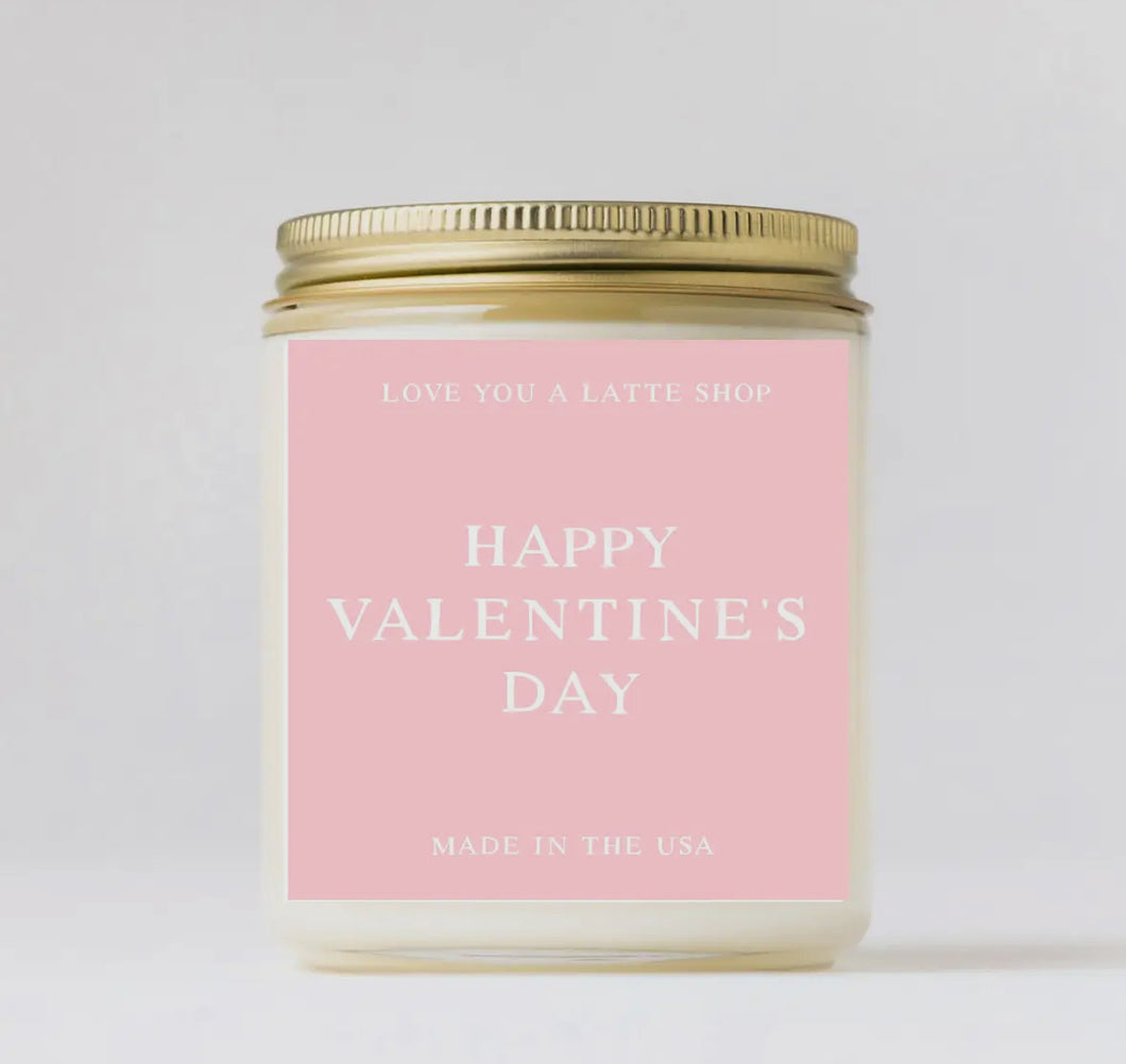 Happy Vday Candle Collection