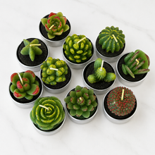 Load image into Gallery viewer, Handpainted Garden Tea Light

