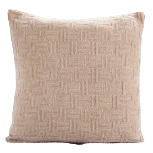 Camel Hair Double White Pillow