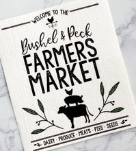 Load image into Gallery viewer, Farmer Market Swedish Dishcloth
