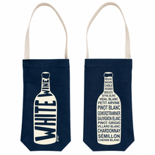Load image into Gallery viewer, Denim White Wine Tote Bag
