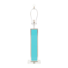 Load image into Gallery viewer, Clair Calypso Turquoise Table Lamp
