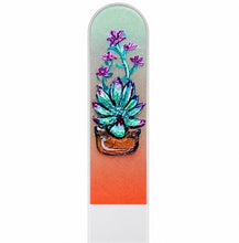 Load image into Gallery viewer, Succulent Crystal Nail File
