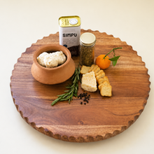 Load image into Gallery viewer, Acacia Wood Lazy Susan
