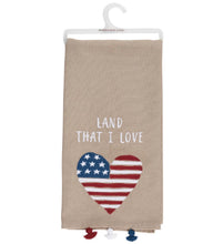 Load image into Gallery viewer, Land That I Love Kitchen Towel
