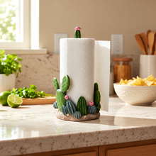 Load image into Gallery viewer, Cactus Paper Towel Holder
