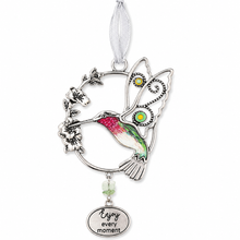 Load image into Gallery viewer, Hummingbird Glass Charm Collection
