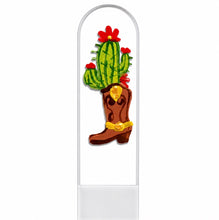 Load image into Gallery viewer, Boot Cactus Crystal Nail File
