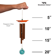 Load image into Gallery viewer, Turquoise Wind Chime
