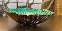 Load image into Gallery viewer, Turquoise &amp; Brown Bowl
