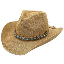 Load image into Gallery viewer, Rhinestone Charm Trim Cowboy Hat Collection
