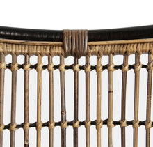 Load image into Gallery viewer, Bamboo &amp; Black Scoop Indoor/Outdoor Chair
